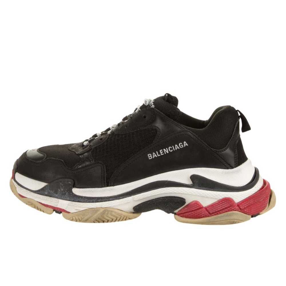 Balenciaga Triple S Distress Sneakers